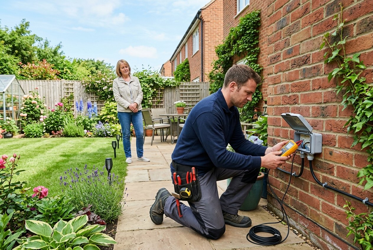 How to Make Outdoor Electrical Sockets and Garden Lighting Safe in Summer