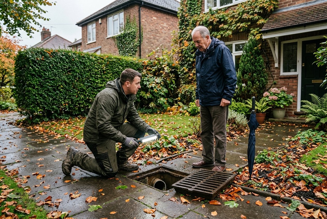 How to Check Your Drains Before Heavy Autumn Rain Causes Problems